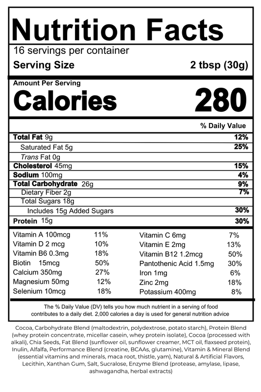 Mass Curves Protein Hot Chocolate